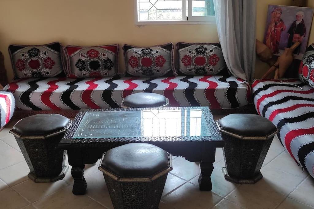Charmant Appartement Dans Un Quartier Chic Et Calme Marrakesh Bagian luar foto