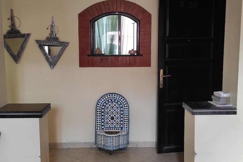 Charmant Appartement Dans Un Quartier Chic Et Calme Marrakesh Bagian luar foto