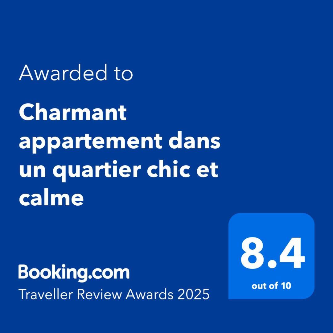 Charmant Appartement Dans Un Quartier Chic Et Calme Marrakesh Bagian luar foto